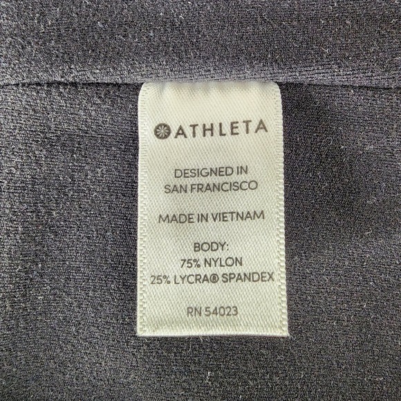 Athleta Black Leggings Workout Athleisure Yoga Pants Size Small - Picture 3 of 13